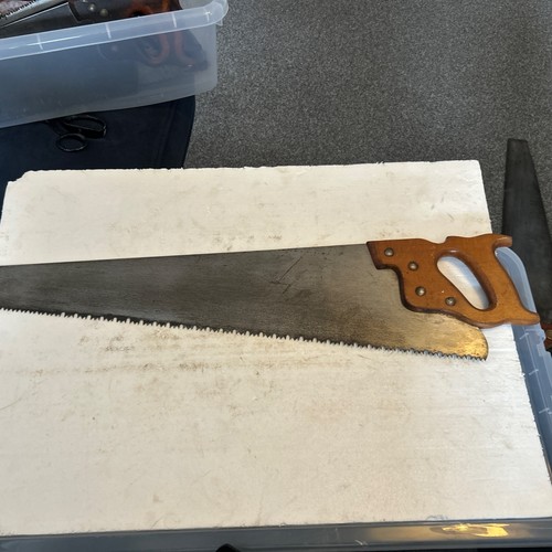 Vintage saw farmer tree - saw,