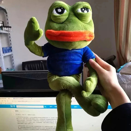 Peluche pupazzo meme pepe - peluche,