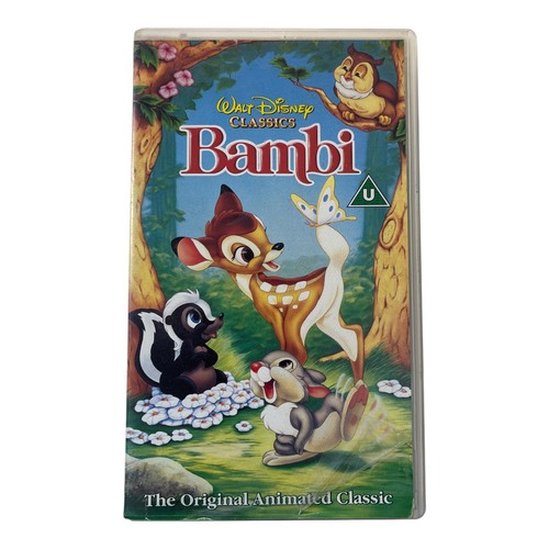 Disney bambi vhs - disney,