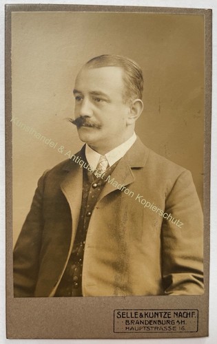 Orig foto cdv fotografia - foto, uomo