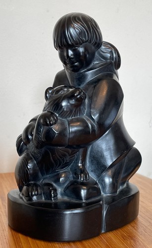 Boma figura innuit - figura, pietra