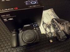 Panasonic Lumix DMC-GH4 -K fotocamera mirrorless 4K testata funzionante