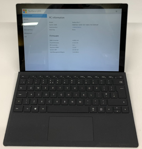 Microsoft surface pro i5 - 7, 12"