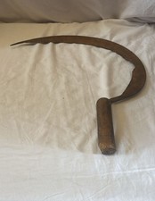 Falce antica manico - in, legno