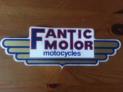 Adesivo fantic motor - fantic, trial