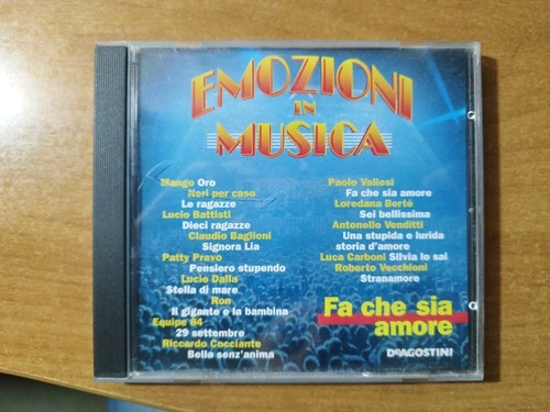 Musicale emozioni musica - cd, in