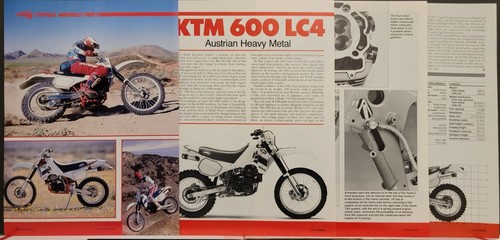 Ktm 600 lc4 1988 moto - lc4,