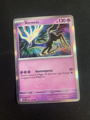 Card pokémon xerneas - card,