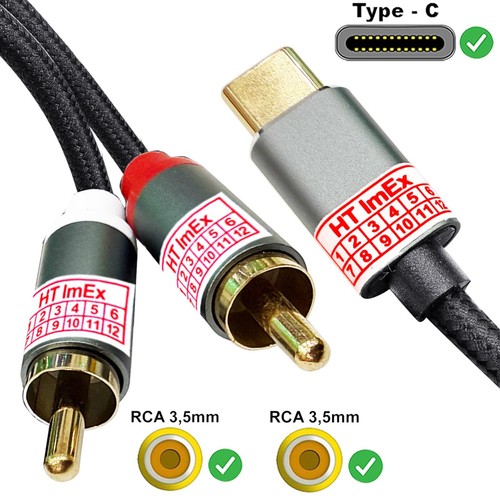 Cavo adattatore rca - a, 2x