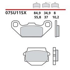 BREMBO KIT PASTIGLIE FRENO