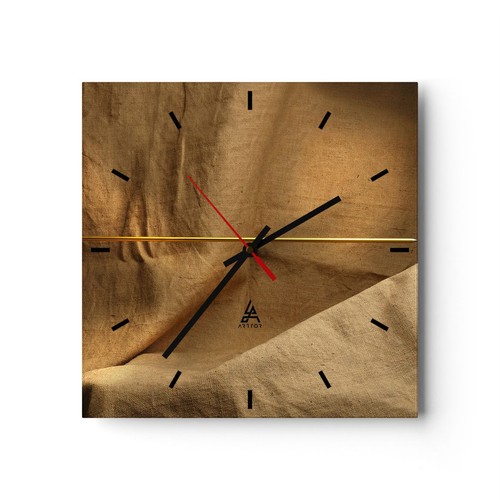 Orologio parete vetro - orologio, in