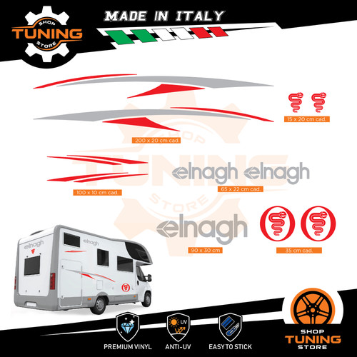 Kit adesivi camper elnagh - elnagh,