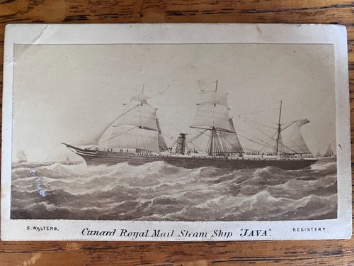 Cunard line java - line, plan