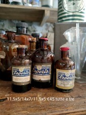 Lotto Antiche bottigliette bottiglie farmacia farmaceutica