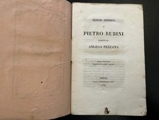 Angelo Pezzana, Elogio storico