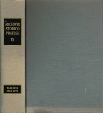 Archivio Storico Pratese. Periodico della Società Pratese di Storia Patria - Ann