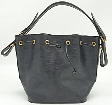 Borsa Secchiello Louis Vuitton Noè in pelle Epi Nera