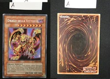 DRAGO DELLA VITTORIA in italiano YUGIOH rara SEGRETA, yu-gi-ho! DA COLLEZIONARE!