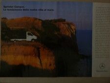 *ADVERTISING PUBBLICITA'  SPRINTER CAMPER  MERCEDES BENZ  - 1999