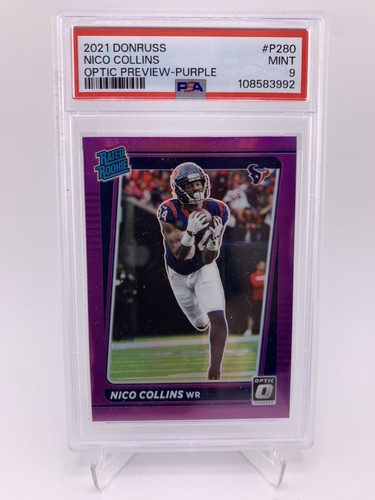 Nico collins 2021 donruss - collins,