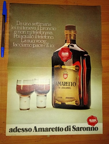 Pubblicità amaretto di - amaretto,