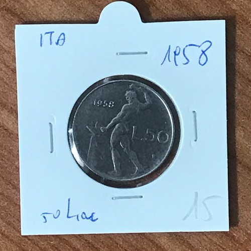 Moneta lire italia 1958 - lire,
