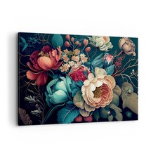 Quadro su Tela 120x80cm Fiori