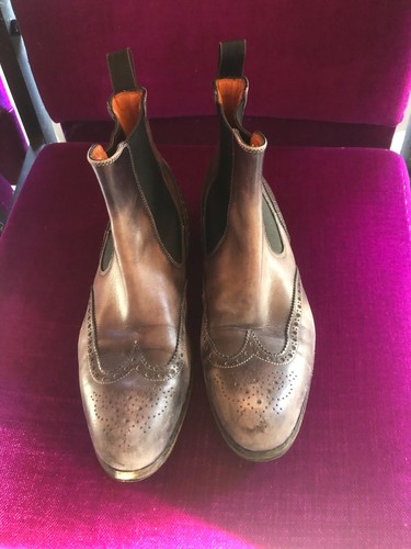 Stivaletto santoni chelsea - santoni,