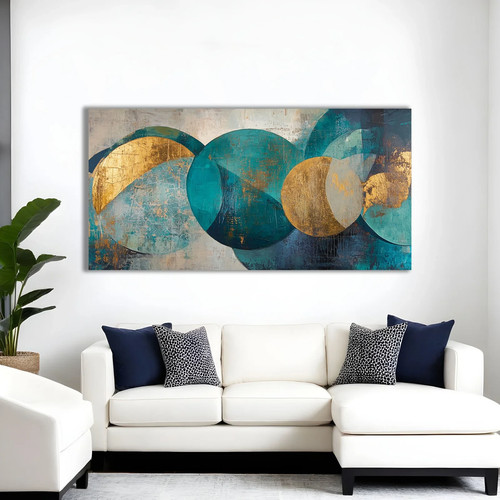 Oro sfere quadro - sfere,