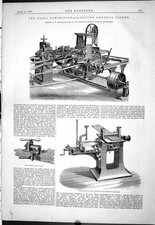 Stampa antica 1878 Parigi