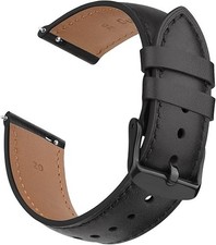 20mm Leather Band for Timex Expedition Bands, Soft Leather Replacement