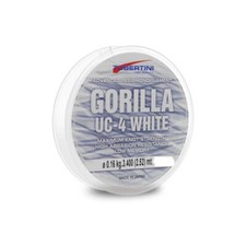 Filo mulinello monofilo nylon Tubertini Gorilla UC-4 White 350 mt