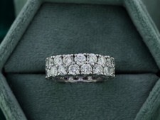 Anello Full Eternity Argento