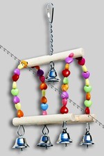 GIOCO PER PAPPAGALLI in legno