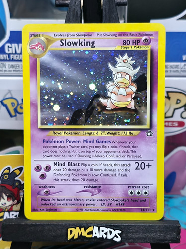 Pokemon slowking 111 rara - pokemon,