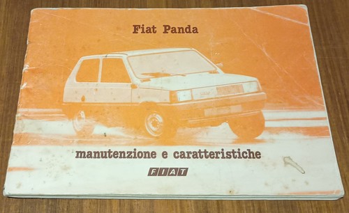 Libretto manutenzione panda - libretto,