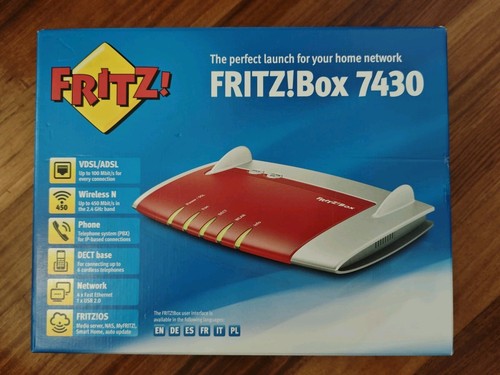Modem router avm fritz box - modem,