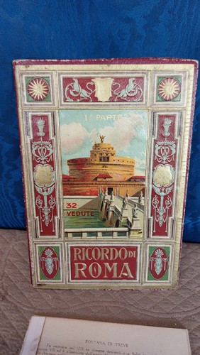 Antica guida turistica roma - guida,