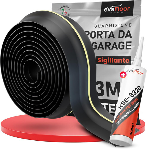 Guarnizione porta garage - guarnizione,