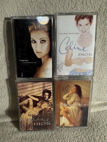 Celine dion cassette tape lot - celine,