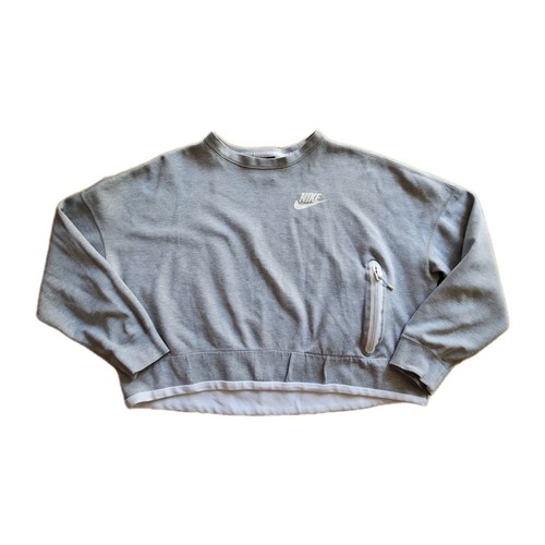 Felpa nike cropped swoosh - nike,