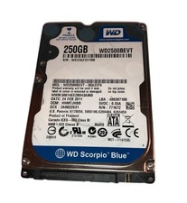 Hard disk WD2500BEVT-00A23T0 Western Digital Scorpio Blue 250GB 5400RPM SATA 8MB
