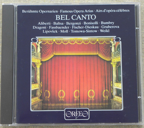 Bel canto berühmte - -,