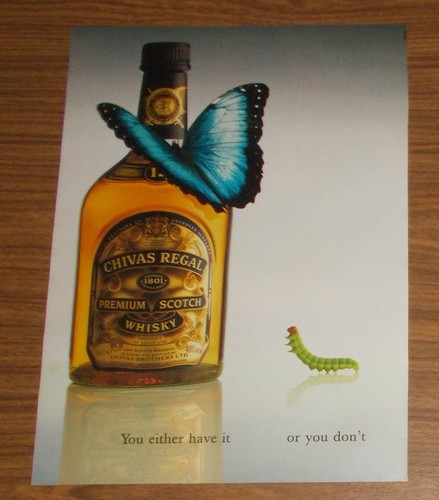 Rara pubblicità chivas - rara,
