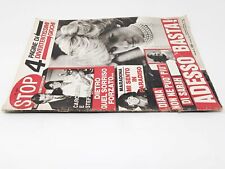 rivista Copertina Lady Diana STOP Industrie Cino del Duca  1997 XL Maradona