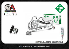 Kit catena distribuzione Fiat Punto 1.3 multijet INA con pompa acqua Valeo Dayco