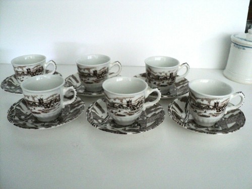 Tazze piattini demitasse - e,