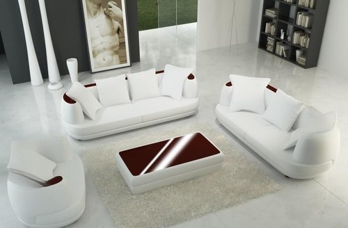 Divano pelle design - divano, in