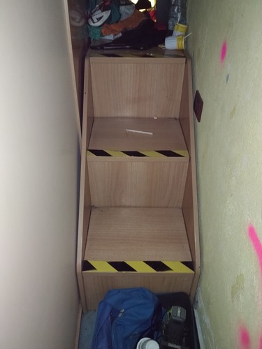 Letto soppalco singolo - letto,