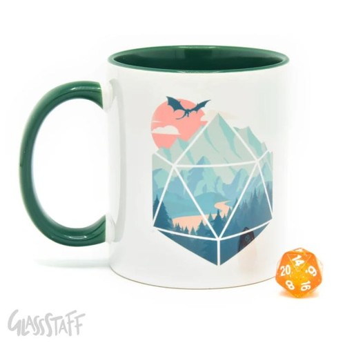 Tazza d20 scene - d20,